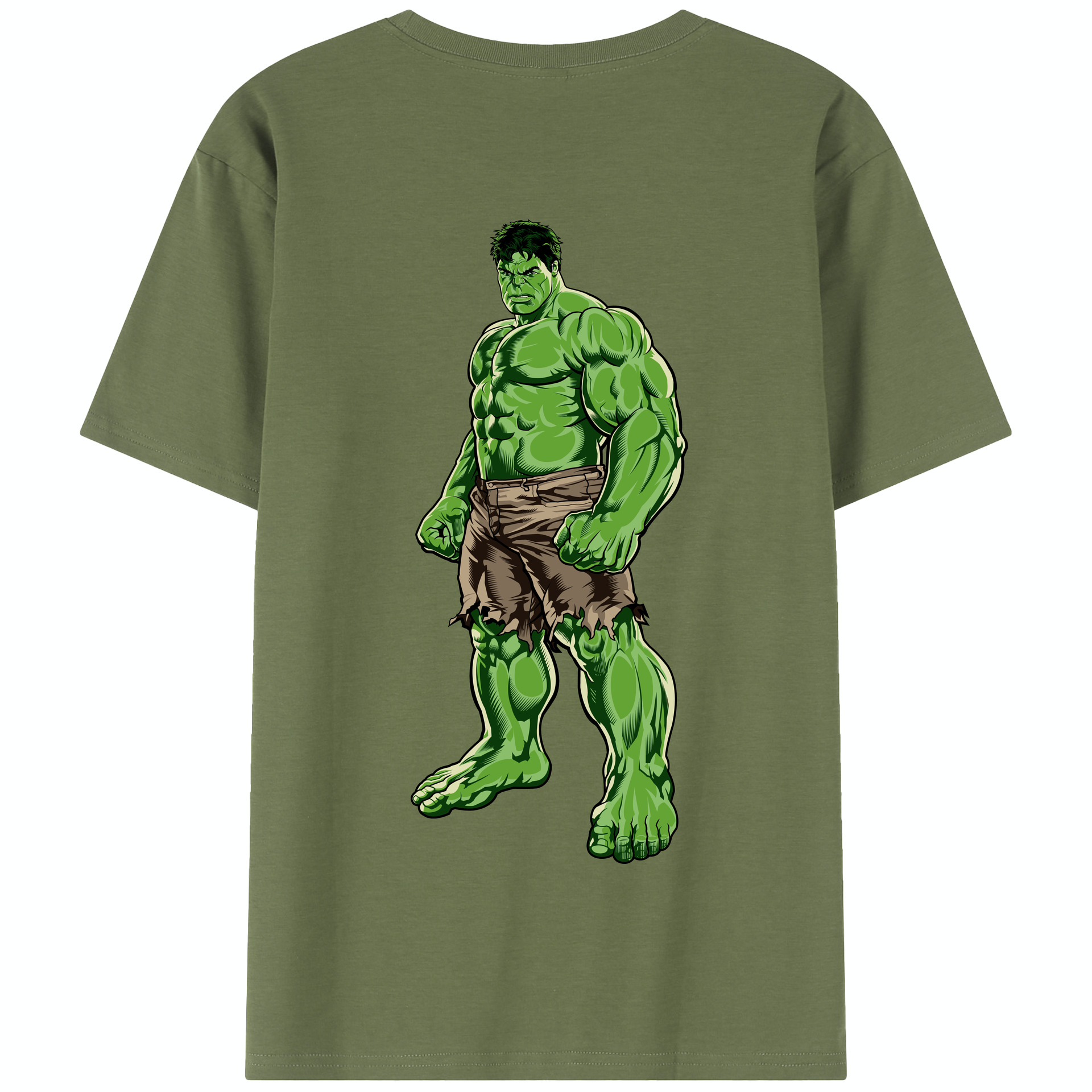 （画像用） アベンジャーズ The Avengers 綿100％半袖Tシャツ（背面プリント）